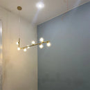 Axyaa Nordic Chandelier: Luxury Magic Bean Pendant Lamps for Modern Dining Room Decor