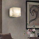 Axyaa Alabaster Wall Lamp Modern LED Marble Wall Light for Home Decor