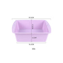 Axyaa Square Silicone Cake Baking Mold for Easy Demolding
