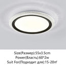 Axyaa LED Ring Ceiling Light: Modern Indoor Bedroom Dining Room Lighting Luster