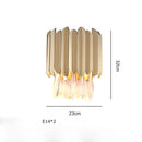Axyaa Crystal LED Ceiling Chandeliers - Modern Black Gold Ceiling Lights
