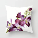 Axyaa Flower Butterfly Pattern Cushion Cover - Sofa Decoration Pillowcase
