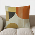 Geometric Artistic Cushion Cover for Sofa, Bedroom, Car by Axyaa