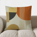 Geometric Artistic Cushion Cover for Sofa, Bedroom, Car by Axyaa