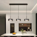 Axyaa LED Pendant Chandeliers: Modern Living Room & Dining Room Hanging Light