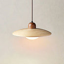 Axyaa Bamboo LED Pendant Chandelier - Modern Wabi Sabi Design for Home and Restaurant