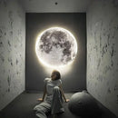 Axyaa Nordic Moon Wall Lamp: Modern Minimalist Star Planet Light for Home Office