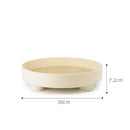 Axyaa Nordic White Ring Tray - Decorative Storage Tray for Tableware and Jewelry