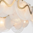 Axyaa Nordic Gold Glass Pendant Light - Luxury Modern Dining Room Lighting