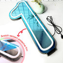 Axyaa Starry Sky Neon Number Sign Double-Sided Light for Party Decor