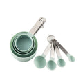 Axyaa Stainless Steel Measuring Cups Spoons Set Kitchen Utensils Accessories