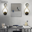 Axyaa Modern Minimalist LED Wall Lamp for Bedroom and Living Room Lighting