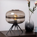 Axyaa Modern Nordic Glass Table Lamp for Living Room and Bedroom