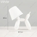 Axyaa LED Dog Lamp: Rechargeable Tricolored Touch Animal Light for Home, Children's Gift
