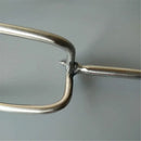 Axya Stainless Steel BBQ Meat Fork with Wooden Handle and Big Hooks