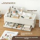 Axyaa Large Makeup Vanity Organizer with Drawers for Cosmetics, Jewelry, Skincare