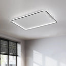 Axyaa Modern LED Ceiling Lights for Living Room Bedroom, Square/Round Fixtures