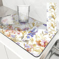 Axyaa Butterflies Draining Mat: Quick Dry Kitchen & Bathroom Drain Pad
