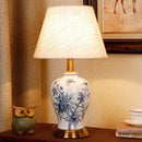 Axyaa Ceramic Table Lamp American Style Living Room Bedroom Decor