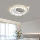 Axyaa LED Round Gold Ceiling Light - Modern Luxe Nordic Style