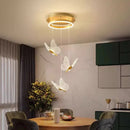 Axyaa Modern Dine Room Pendant Lights Indoor LED Chandelier Ceiling Lamp