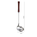 Axyaa Stainless Steel Kitchen Utensil Set - Soup Spoon, Colander, Spatula, Frying Shovel