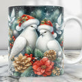 Axyaa Lovebirds Coffee Mug | Tits Lover Gift | Pigeon Picture Mug