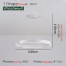 Axyaa Minimalist C-shaped Pendant Light for Restaurant Bar, Bedroom, and Living Room