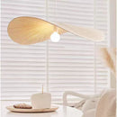 Axyaa Nordic Straw Hat Pendant Light Chandelier - Modern Minimalist Hanging Lamp