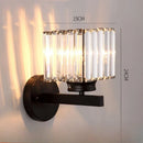 Axyaa Crystal Glass Wall Lamp for Home Decoration