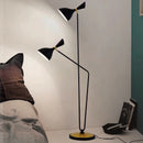 Axyaa High-End Vertical Floor Lamp for Living Room Sofa, Nordic Minimalist Bedroom Designer