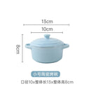 Axyaa Ceramic Double Ear Bowl for Oven Safe Cooking & Baking