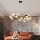 Axyaa Modern Chandelier Stair Pendant Living Room Interior Lighting