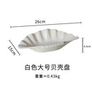 Axyaa Ceramic Glaze Deep Plate Cold Dish Hotel Specialty