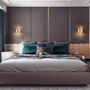 Axyaa Gold Metal Wall Sconce for Home Bedroom Lighting