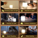 Axyaa Dimmable LED Table Lamps for Bedroom Night Lighting and Reading