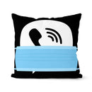 Axyaa Soft Mask Cushion Cover Set - Home Decor Pillowcase Collection
