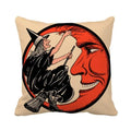 Halloween Cartoon Pumpkin Bat Ghost Pillowcase for Axyaa Home Decoration