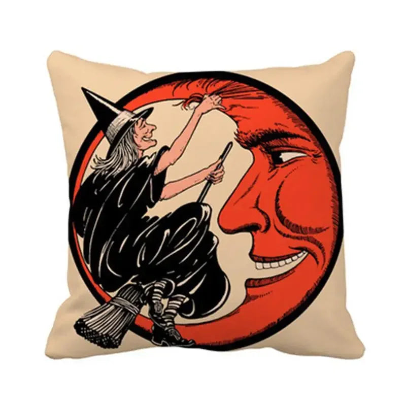 Halloween Cartoon Pumpkin Bat Ghost Pillowcase for Axyaa Home Decoration