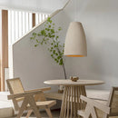 Axyaa Wabi Sabi LED Resin Chandelier: Elegant Pendant Light for Home Decor