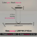 Axyaa Modern Minimalist LED Dining Pendant Light