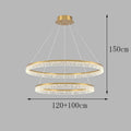 Axyaa Modern LED Pendant Light Chandeliers for Living Room and Dining Room