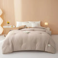 Axyaa Cotton Milk Fleece Winter Quilt - Thickened & Warm, Soybean Fiber, Spring/Autumn