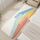 Axyaa Minimalist Bedroom Lamb Wool Floor Mat
