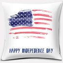 Axyaa LOVE USA Square Pillowcase for Home Decor