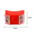 Axyaa Silicone Bike Light Set: Waterproof LED Front & Tail Lantern - Bright Flashlight
