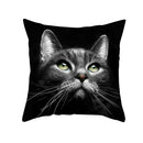 Axyaa Black Cat Pillowcases: Cute Kitty Lover Cushion Cover & Home Decor