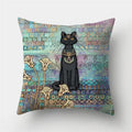 Axyaa Butterfly Cat Animals Design Pillowcase - Nordic Home Decor