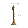 Axyaa Animal Shaped Wrought Iron Candlestick Ornament for Candlelight Dinner & Wedding