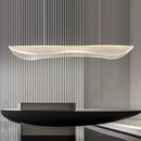 Axyaa Modern Acrylic LED Chandelier for Living Room Dining Kitchen Bedroom